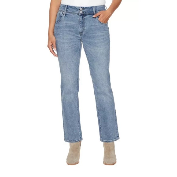 H By Hudson Denim - NEW Women's Hudson Midrise Straight Leg Blue Jeans Size 12 with 29" Inseam 289
